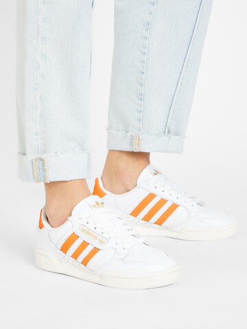 ADIDAS ORIGINALS Platform trainers 'CONTINENTAL 80' in White: front