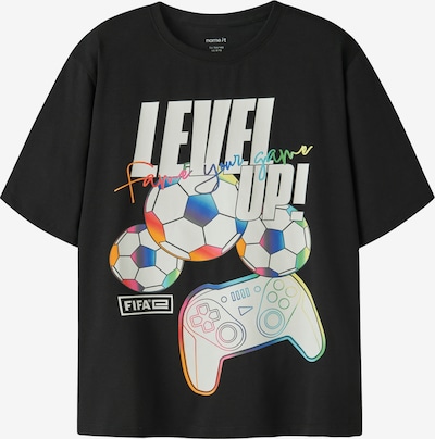 NAME IT Majica 'NKMJump Fifae' veličine 122-128 u svijetlozelena / narančasta / crna / bijela, Pregled proizvoda