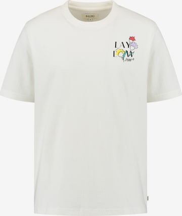 Shiwi Paita 'Finn Sketched Flowers' värissä valkoinen: etupuoli