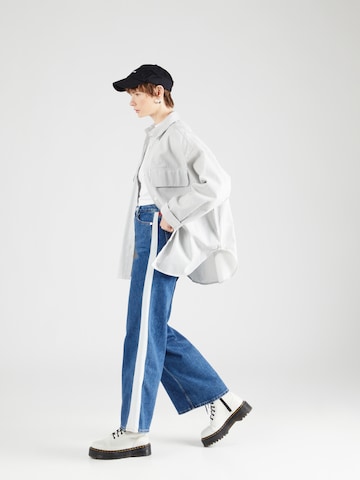 Tommy Jeans Wide Leg Jeans 'Claire' in Blau