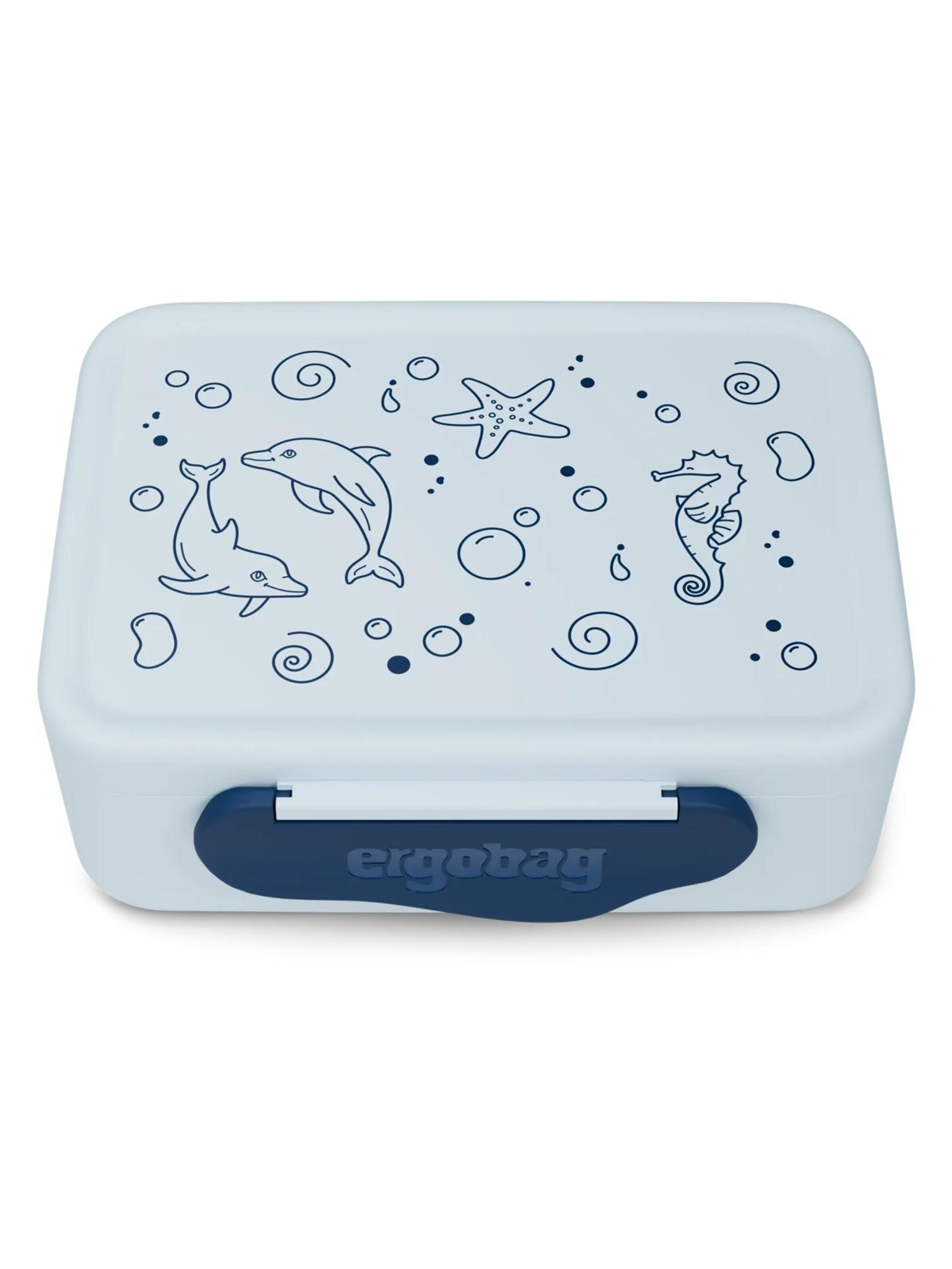 ergobag Bag 'Brotdose Brotdose' in Blue: front