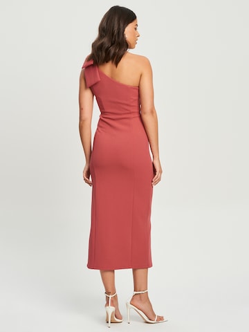 Chancery Φόρεμα κοκτέιλ 'ESME' σε κόκκινο: πίσω