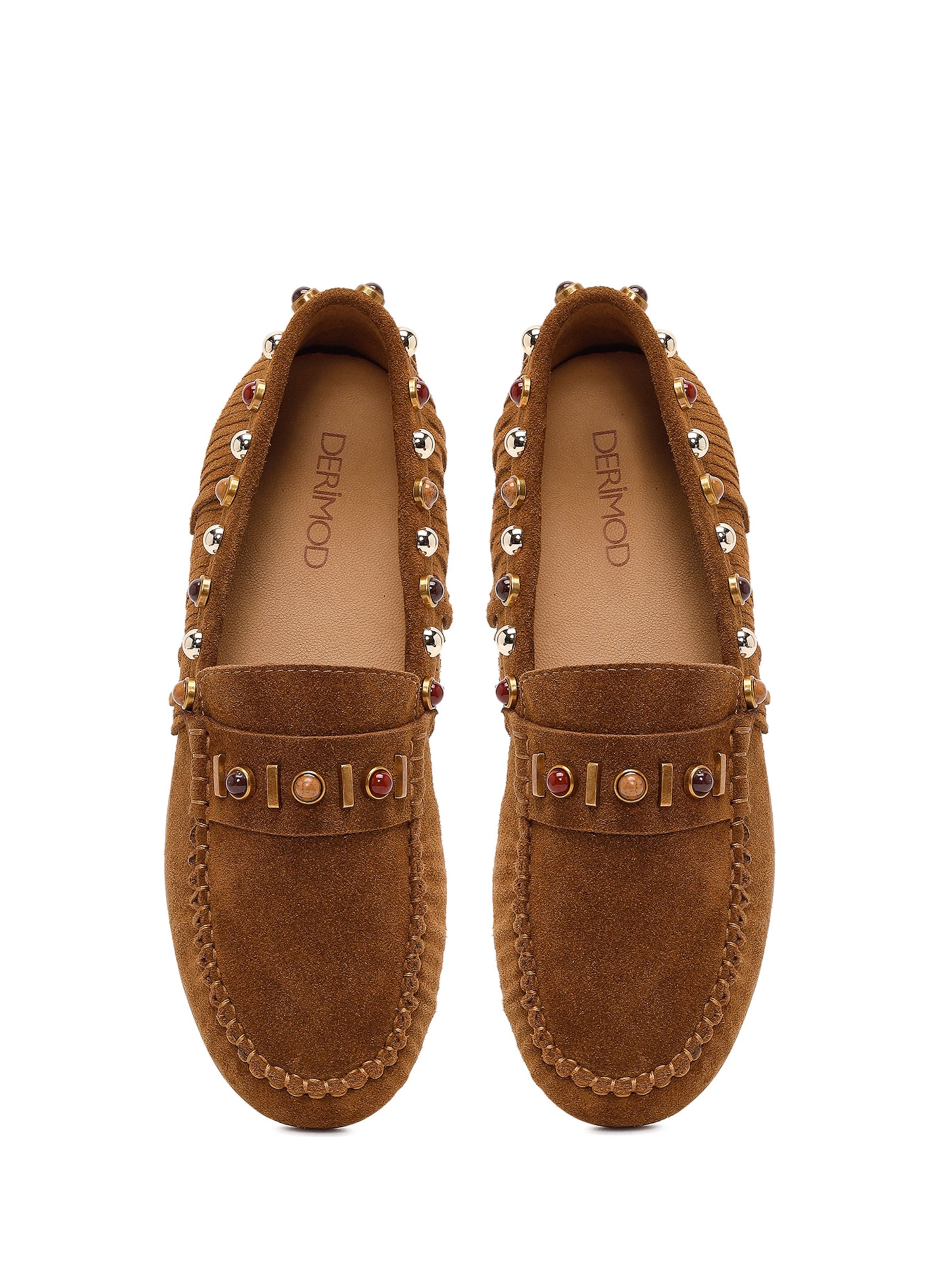 Derimod - Mocassins em castanho