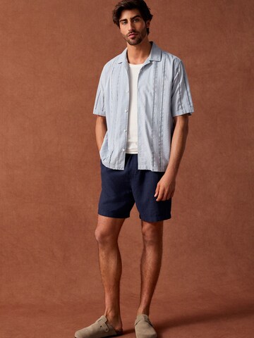 Next Regular Fit Hemd in Blau