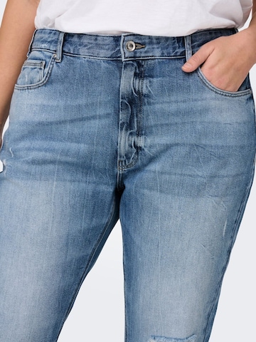 ONLY Carmakoma Flared Jeans 'Duru' in Blauw