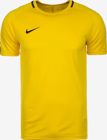 T-Shirt fonctionnel 'Academy 18' NIKE en jaune : devant