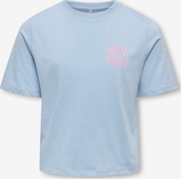 ONLY GIRLS - Camiseta 'KOGREXI' en azul: frente