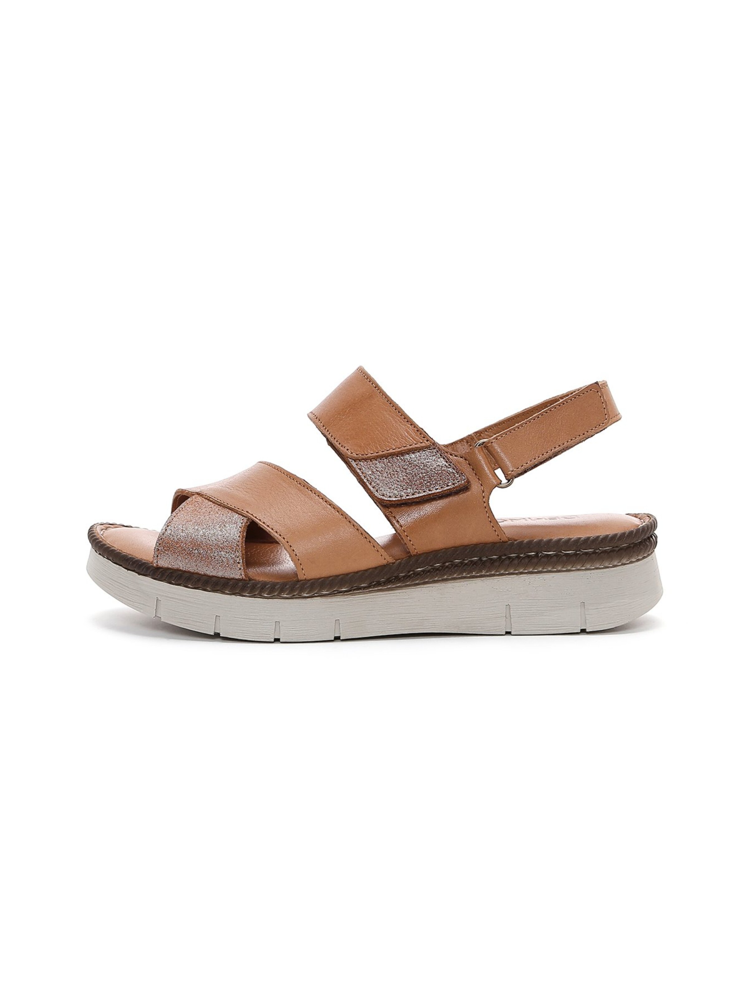 Derimod Strap sandal in Brown: front