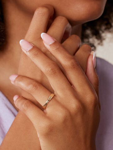 Lucardi Ring in Gold