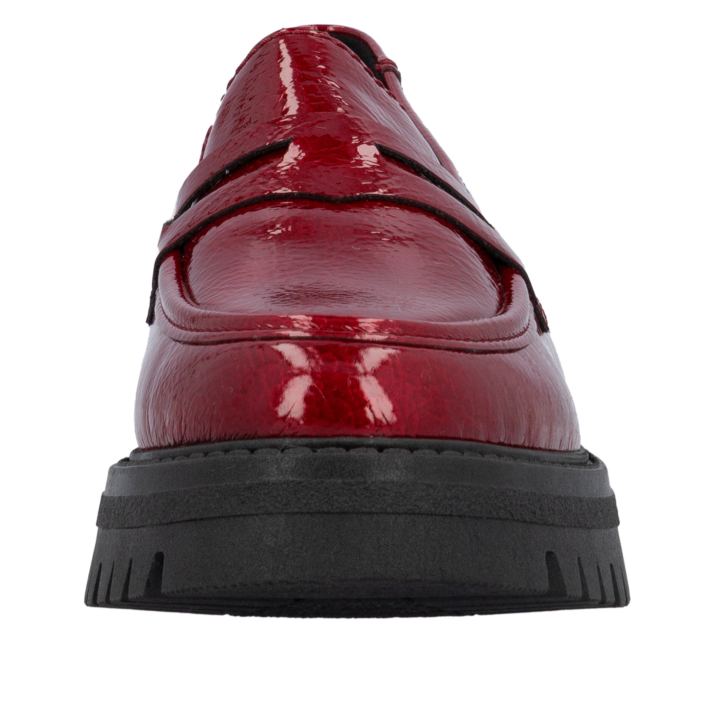 Chaussure basse Rieker en rouge