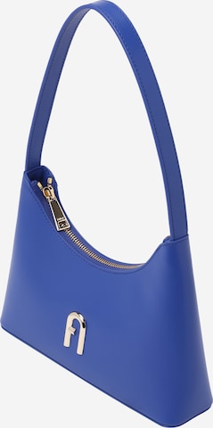 FURLA - Mala de ombro 'DIAMANTE' em azul