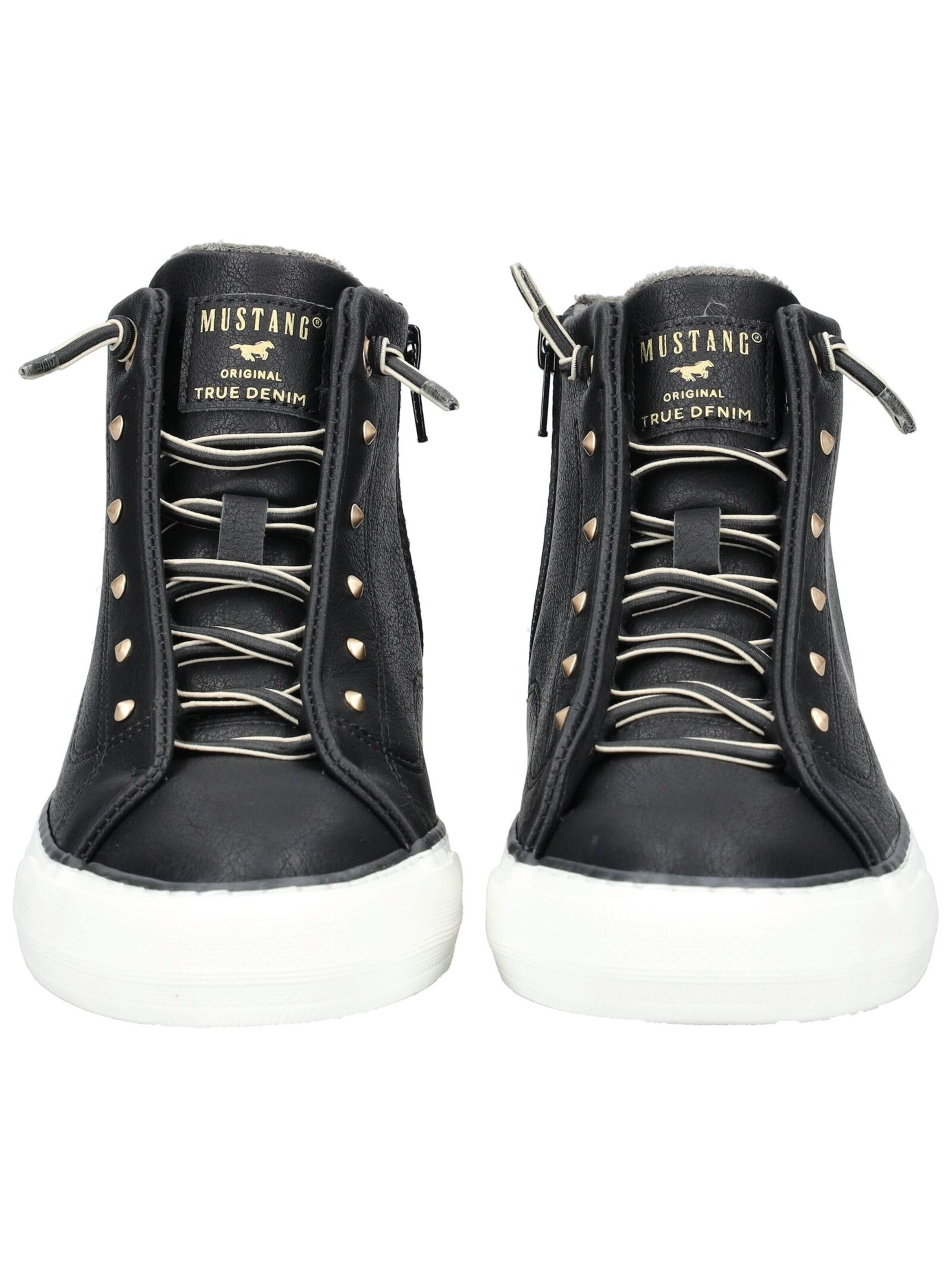 Sneaker alta di MUSTANG in nero