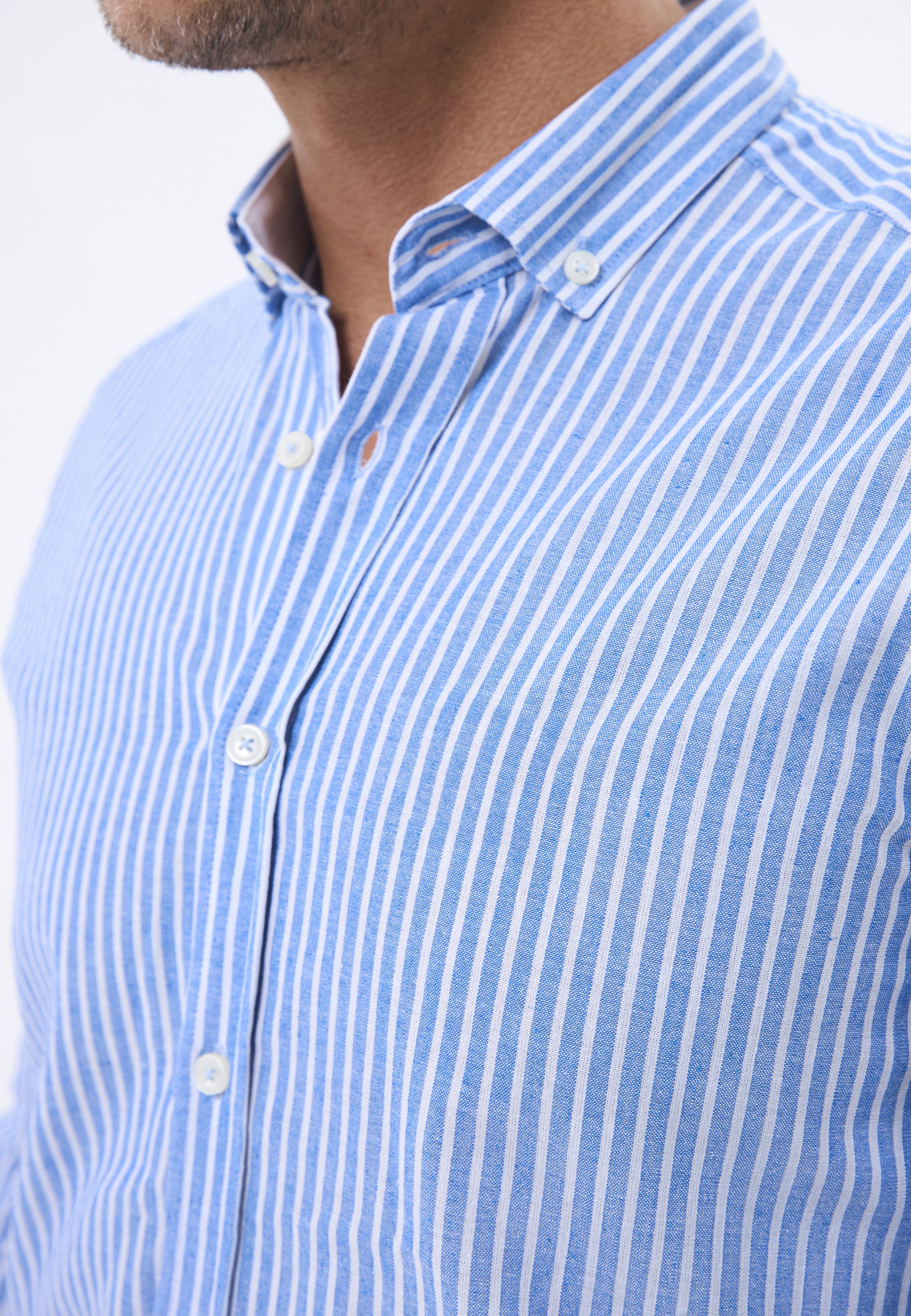 Felix Hardy Regular fit Zakelijk overhemd in Blauw