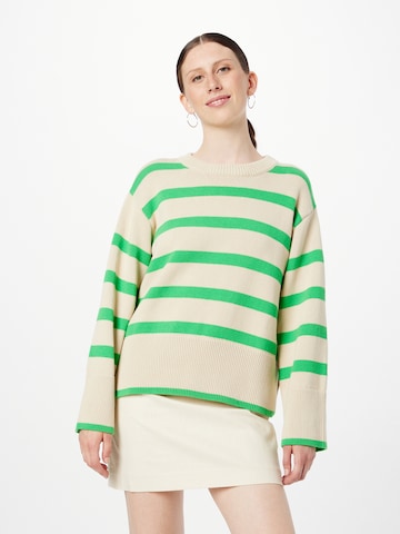 modström - Pullover 'Corbin' em verde: frente