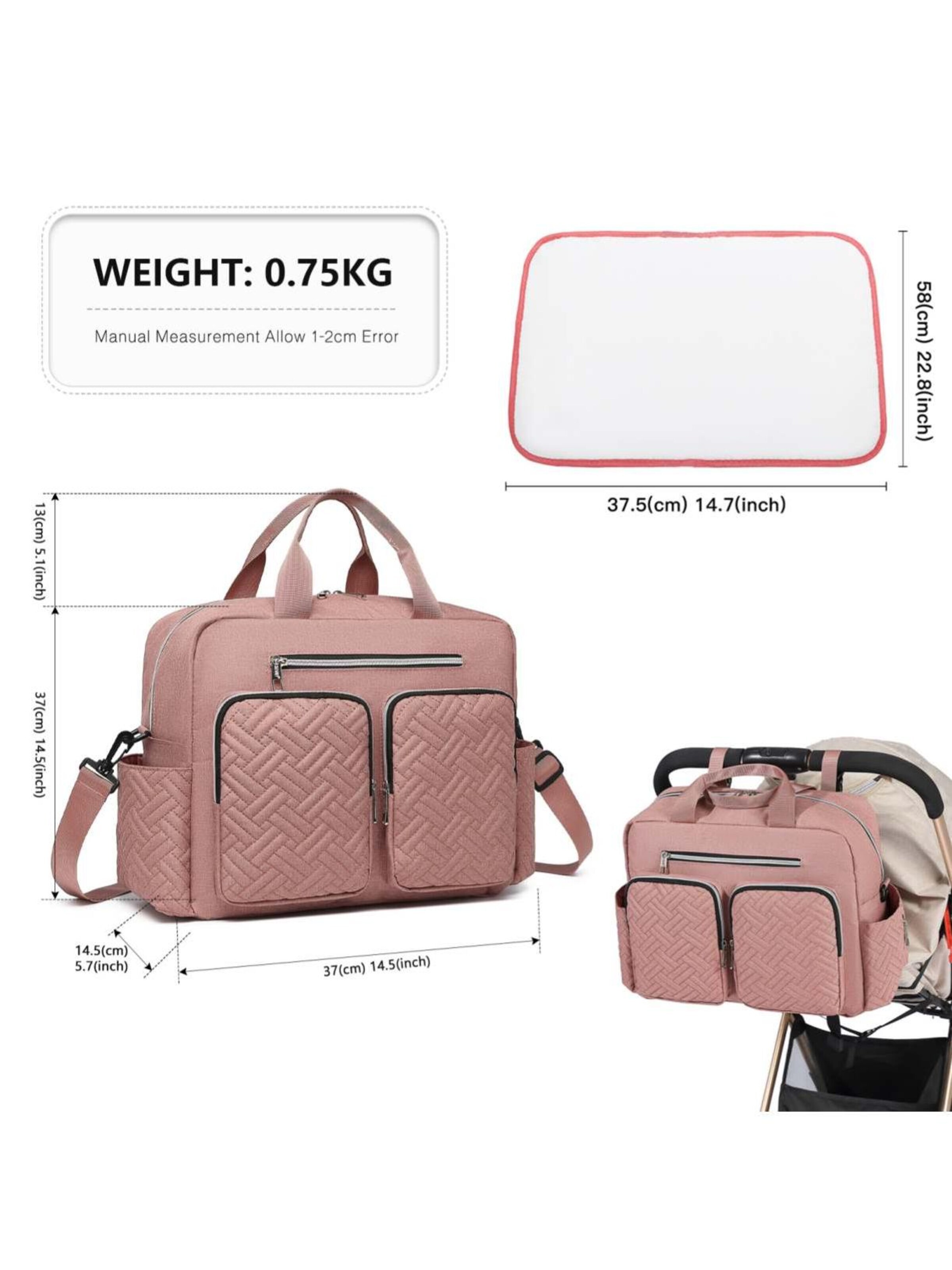 Kono Weekender in Pink