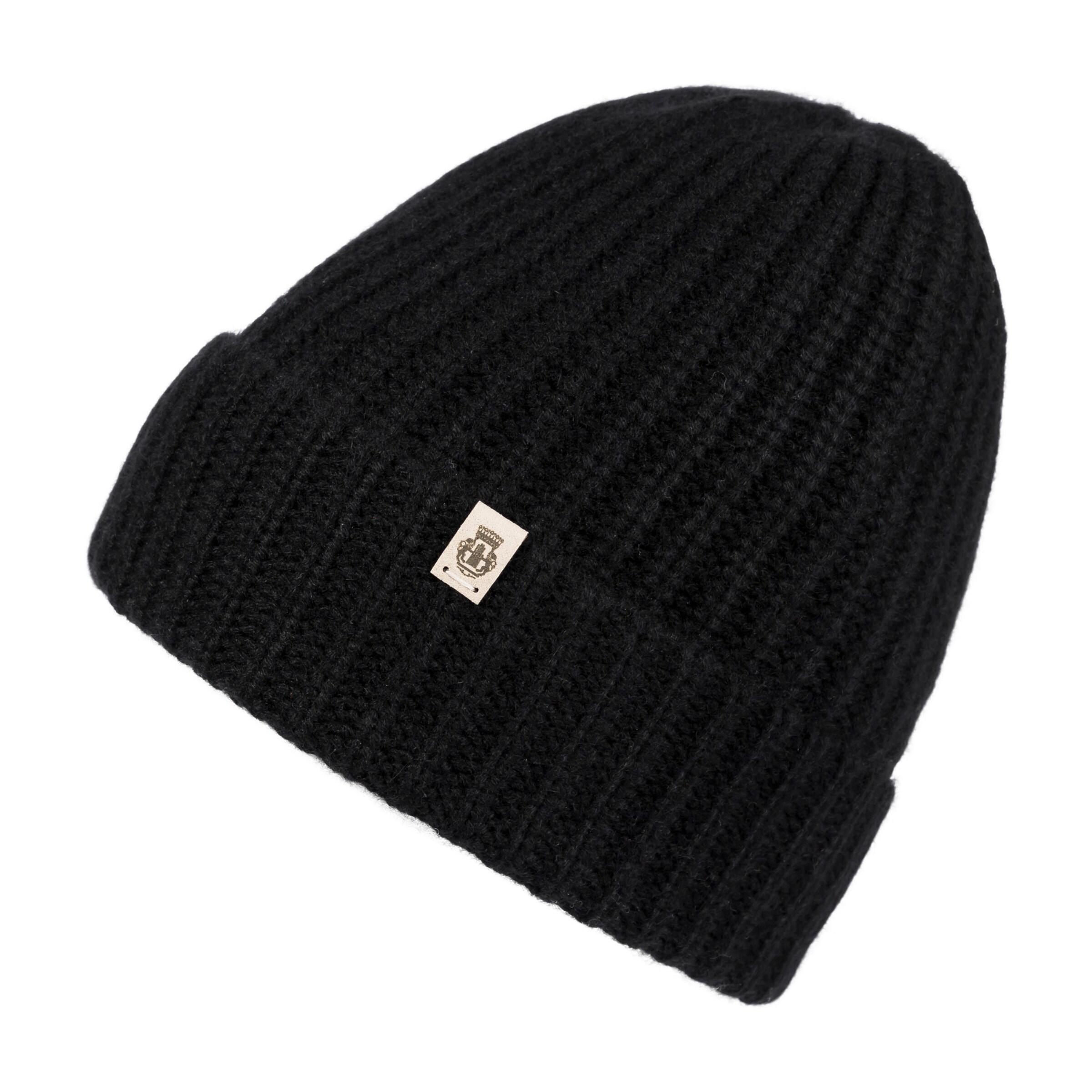 Roeckl Beanie 'PURE CASHMERE' in Black: front