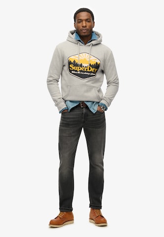 Superdry & Co Tréning póló 'Sun Tab' - szürke