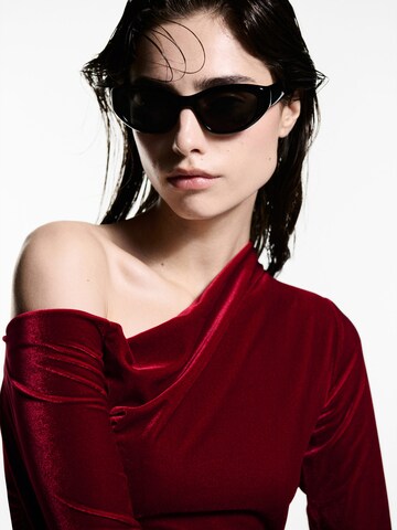 MANGO Shirt 'XVIRGO' in Red