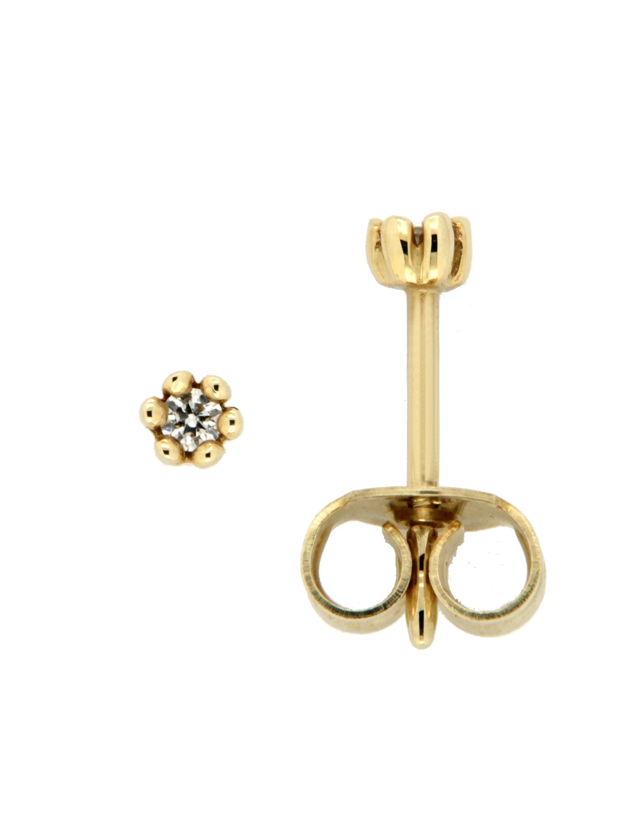 Boucles d'oreilles Orolino en jaune : devant