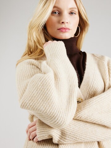 MSCH COPENHAGEN Knit Cardigan 'Petunia Peggy' in Beige