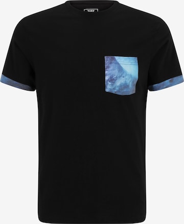 T-Shirt 'Granada' Just Rhyse en noir : devant