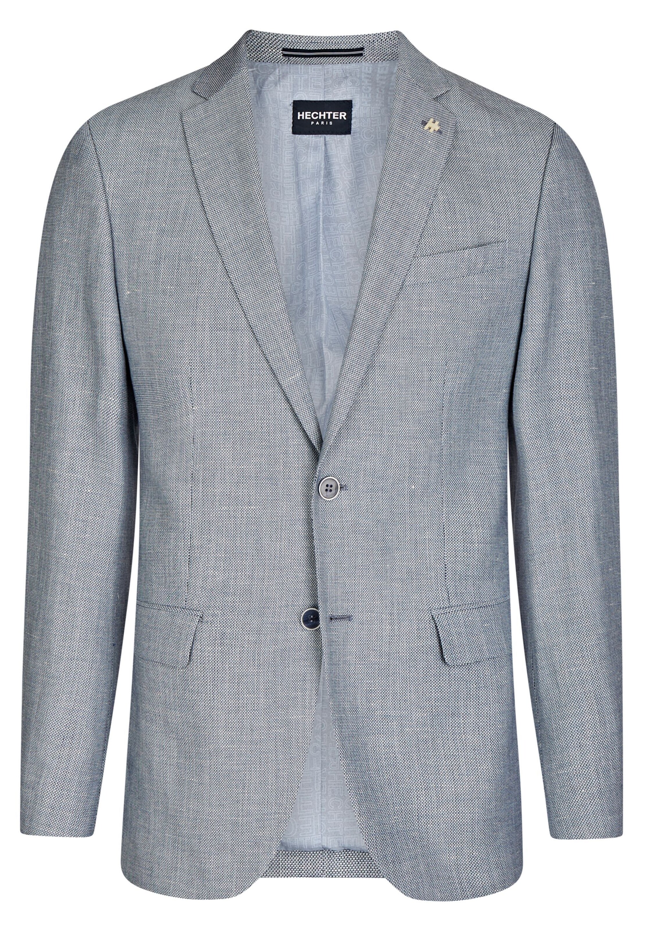 HECHTER PARIS Colbert in Blauw: voorkant