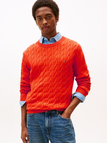 TOMMY HILFIGER Πουλόβερ 'CLASSIC' σε πορτοκαλί: μπροστά