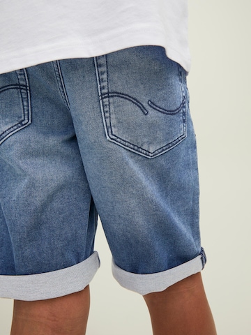 Jack & Jones Junior Slimfit Jeansy 'Rick' w kolorze niebieski