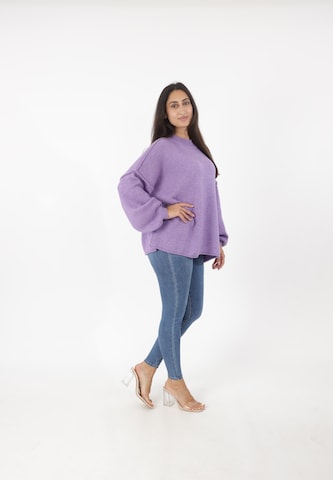 Elara Pullover in Lila