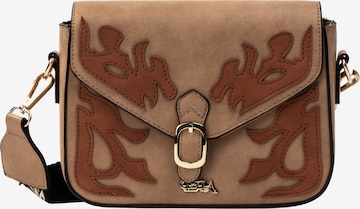 IZIA Umhängetasche in Beige: Vorderseite