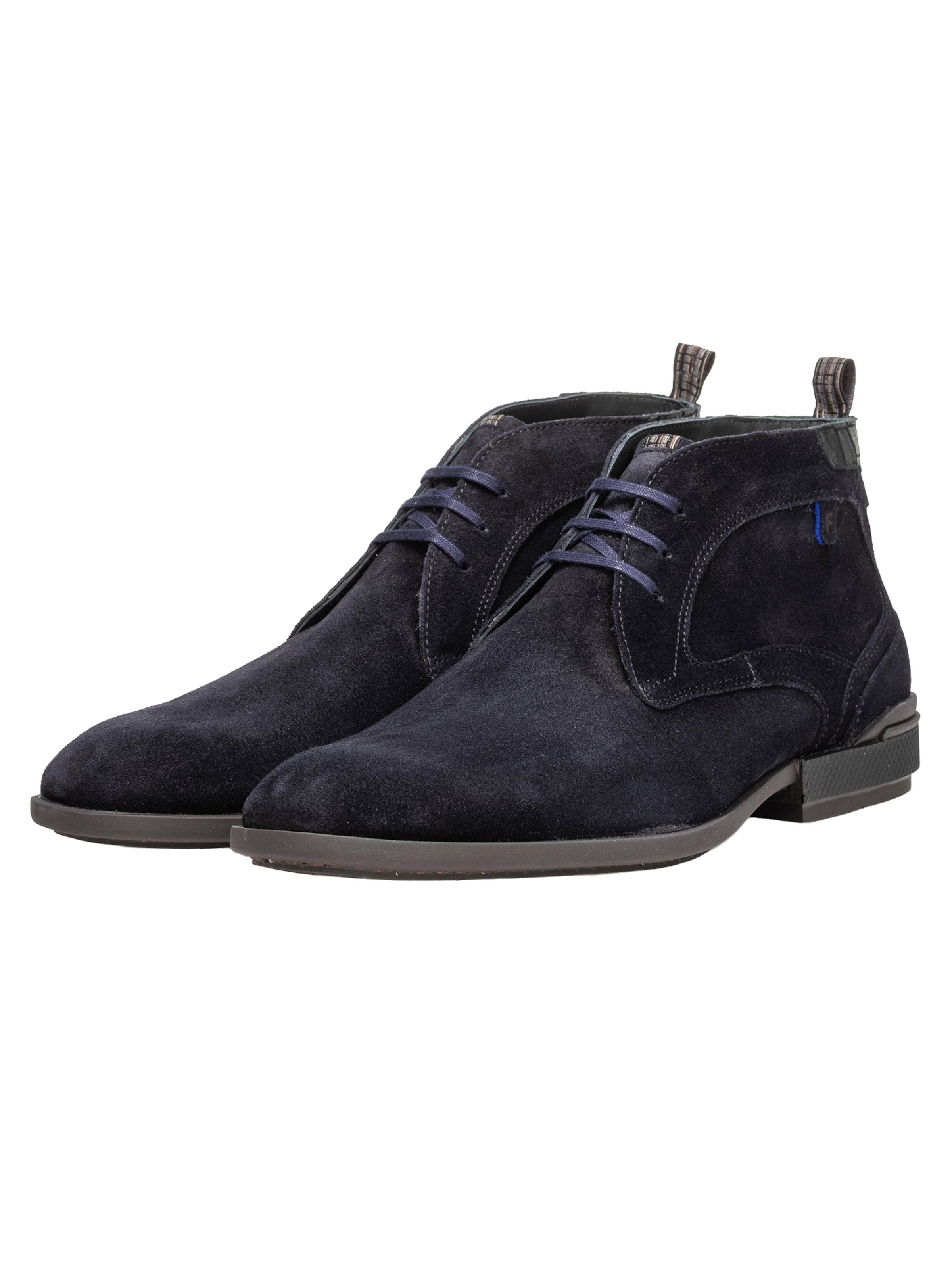 Floris van Bommel Chukka Boots 'De Hakker 01' in Blauw