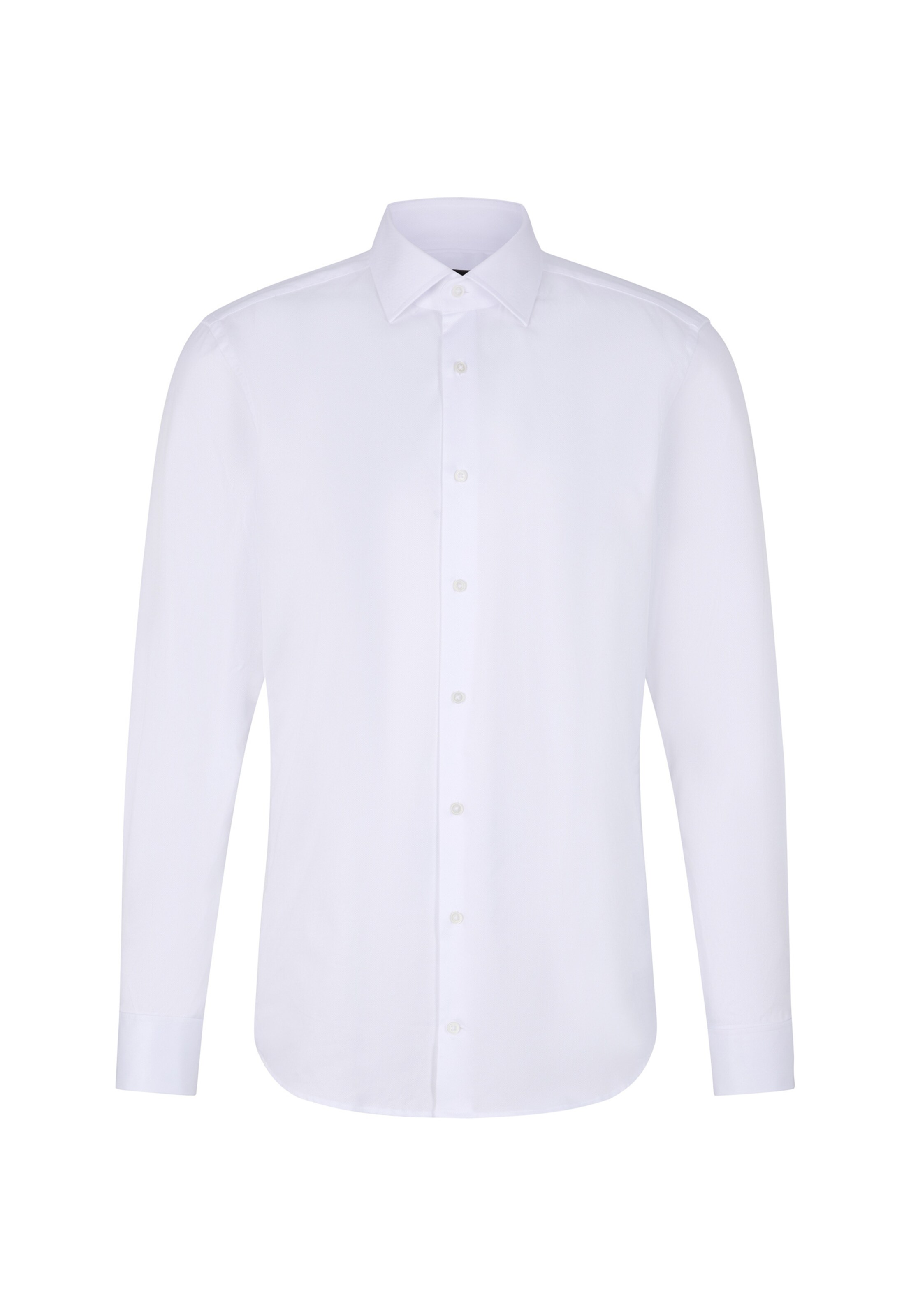 STRELLSON Slim fit Button Up Shirt 'Santos' in White