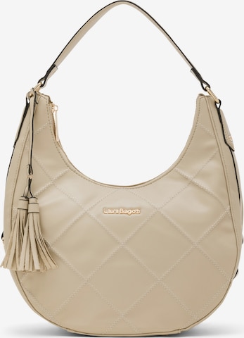 Borsa a mano 'Jalene 3' di Laura Biagiotti in beige: frontale