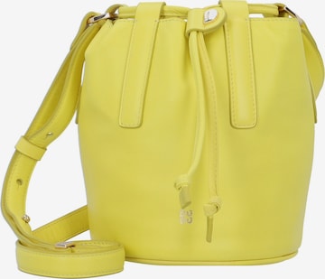 DuDu Pouch in Yellow: front