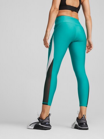 PUMA Skinny Športne hlače 'EVERSCULPT' | zelena barva