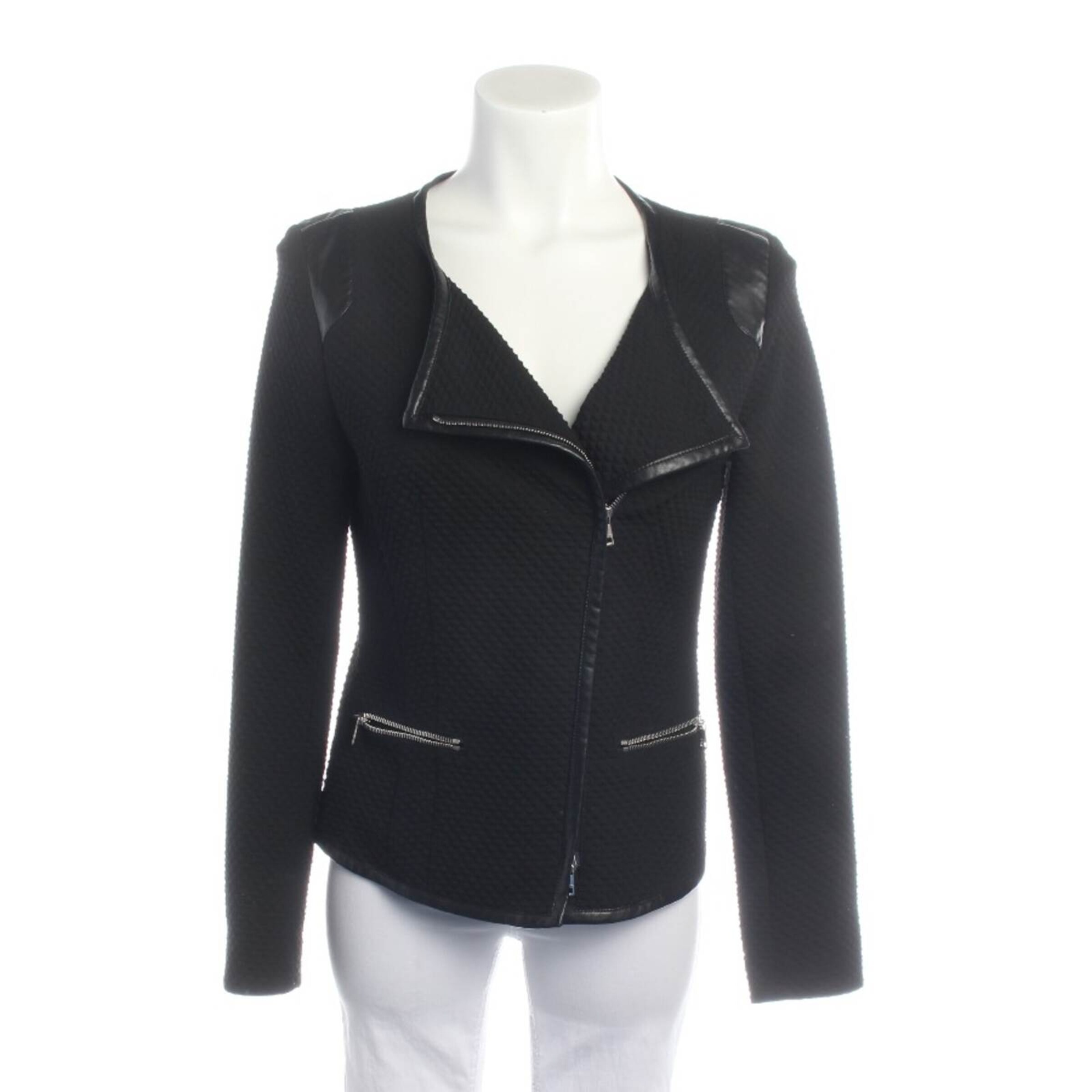 Marc Cain Jacket & Coat in S in Black: front