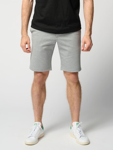 TeeShoppen Regular Pants in Grey: front