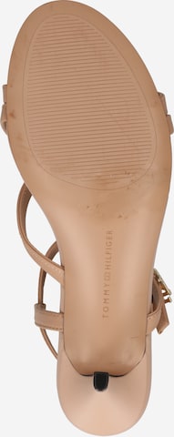 TOMMY HILFIGER - Sandalias con hebilla en beige