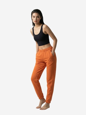 Tapered Pantaloni sportivi di My fashion in arancione