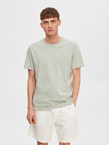 SELECTED HOMME Μπλουζάκι 'Aspen' σε πράσινο: μπροστά