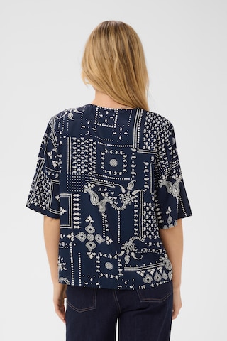 SAINT TROPEZ Blouse 'StephanieSZ' in Blauw