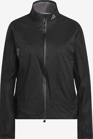 juoda ADIDAS GOLF Sportinė striukė: priekis