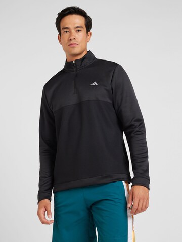 ADIDAS GOLF Sports sweater in Black: front