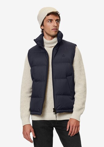 Marc O'Polo Bodywarmer in Blauw: voorkant