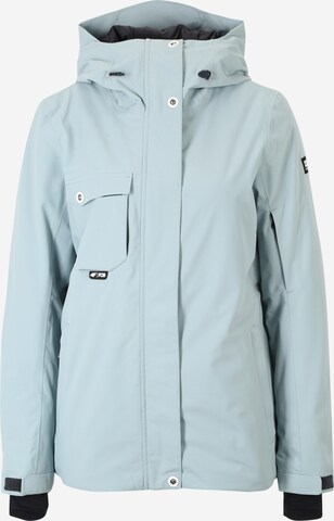 4F Athletic Jacket in Blue: front