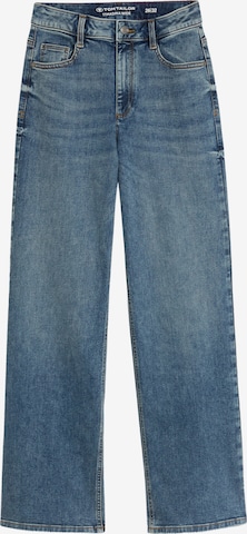 Wide leg Jeans 'MADINA' de la TOM TAILOR pe albastru: față