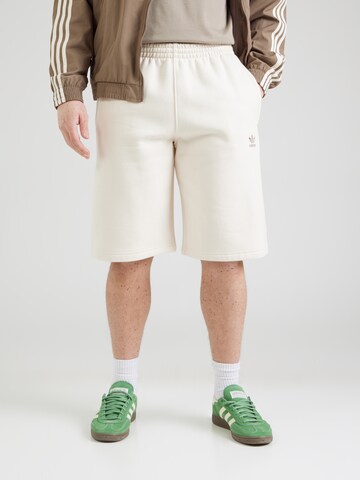 ADIDAS ORIGINALS Regular Hose 'ESS' in Weiß: Vorderseite