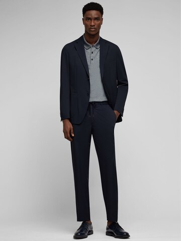 Coupe regular Veste de costume HECHTER PARIS en bleu