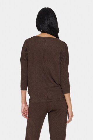 Pullover 'Mila' di SAINT TROPEZ in marrone
