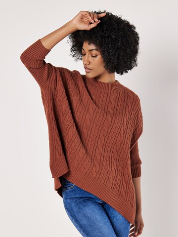 Pull-over 'Jumper' Apricot en rouge : devant